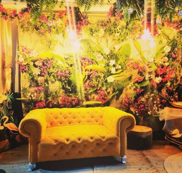 Beach villa venue